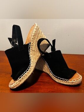 tom’s Monica 3 1/2 inch  wedge platform espadrille 7M